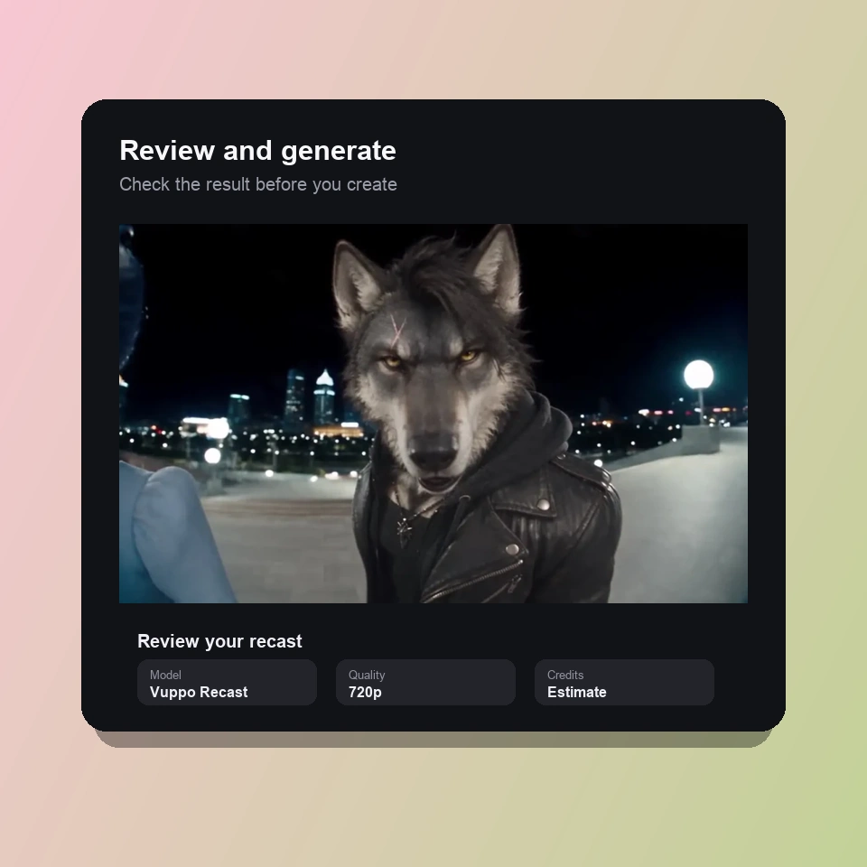 Review and generate